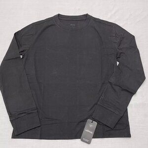 Allbirds Women’s Black Cotton Long Sleeve Tee Size XS‎ NWT